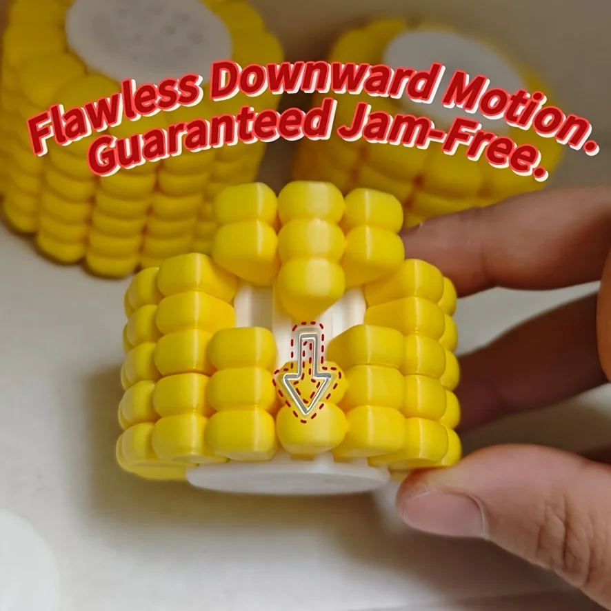 ของเล่น DIY 3D รูปรวงข้าวเทียมเพื่อการผ่อนคลาย - เกมปริศนาเพื่อการศึกษาสำหรับเด็ก, รวงข้าวเทียมแบบประกอบได้, ดีไซน์พลาสติกสีขาวและสีเหลืองสำหรับกิจกรรมสร้างสรรค์เพื่อบรรเทาความเครียด, กิจกรรมคลายเครียด, ของขวัญที่สมบูรณ์แบบสำหรับวันฮาโลวีน, คริสต์มาส, วันขอบคุณพระเจ้า, ของเล่นเพื่อการศึกษาสำหรับเด็ก |   การออกแบบที่น่าสนใจ |   พลาสติกทนทาน