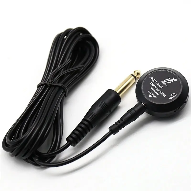 Adeline AD-35 Mini Sound Pick-Up Transducer Stick Piezo Amplifier Pickup For Acoustic Guitar Ukulele Violin Cello Banjo-PZZW