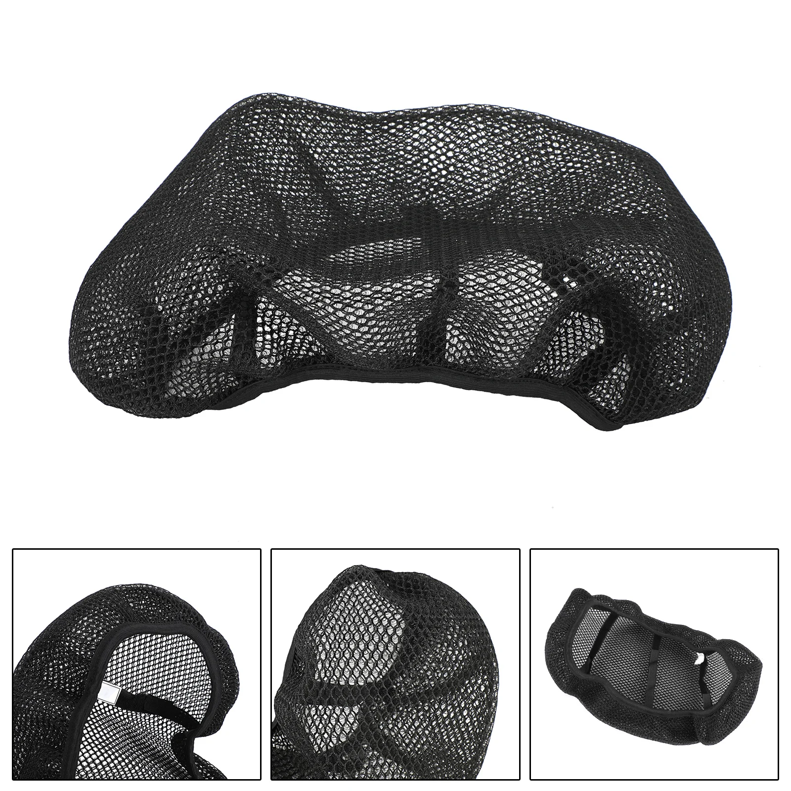 Topteng Heat-Resistant Net Seat Mesh Cover Universal For Motorcycle Scooter Motorbike XXXL Motorcycle Accessories