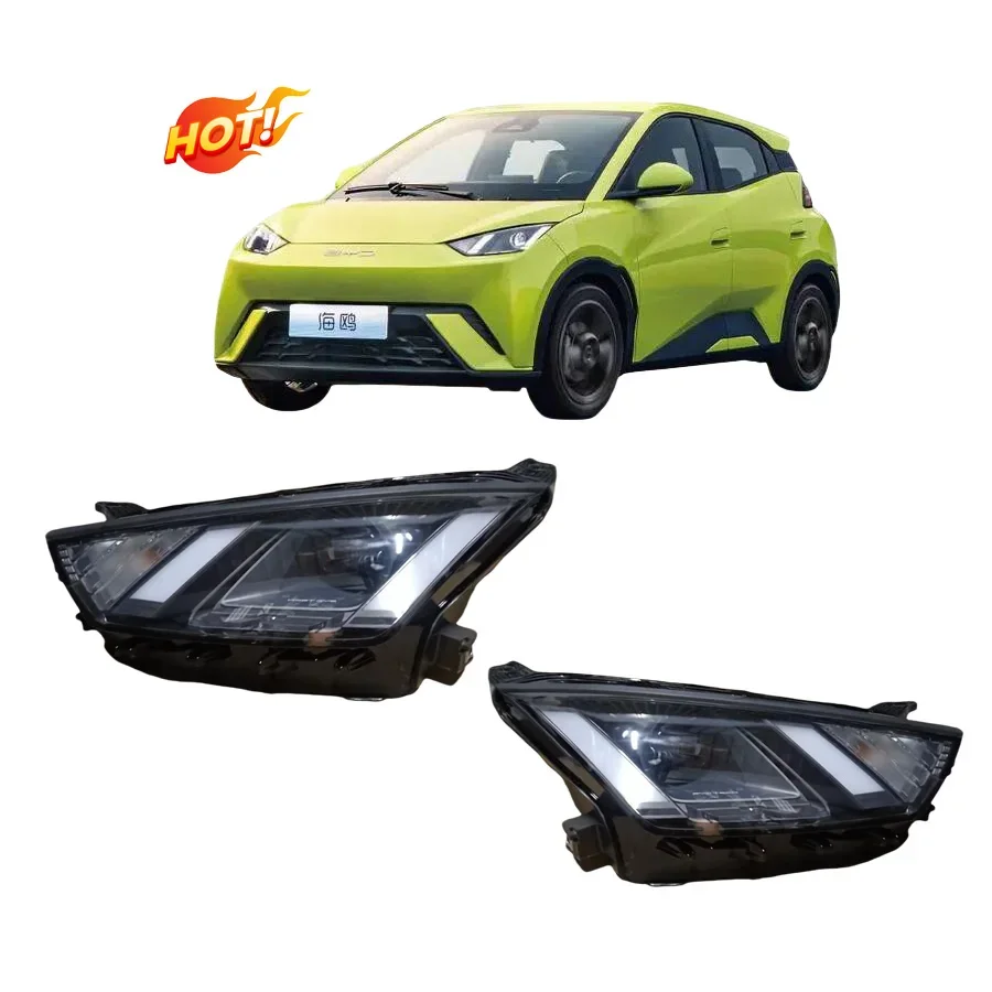 High Quality BYD Seagull Headlight Assembly New Original Used Led Headlamp Electric Car Front Headlight In Stock