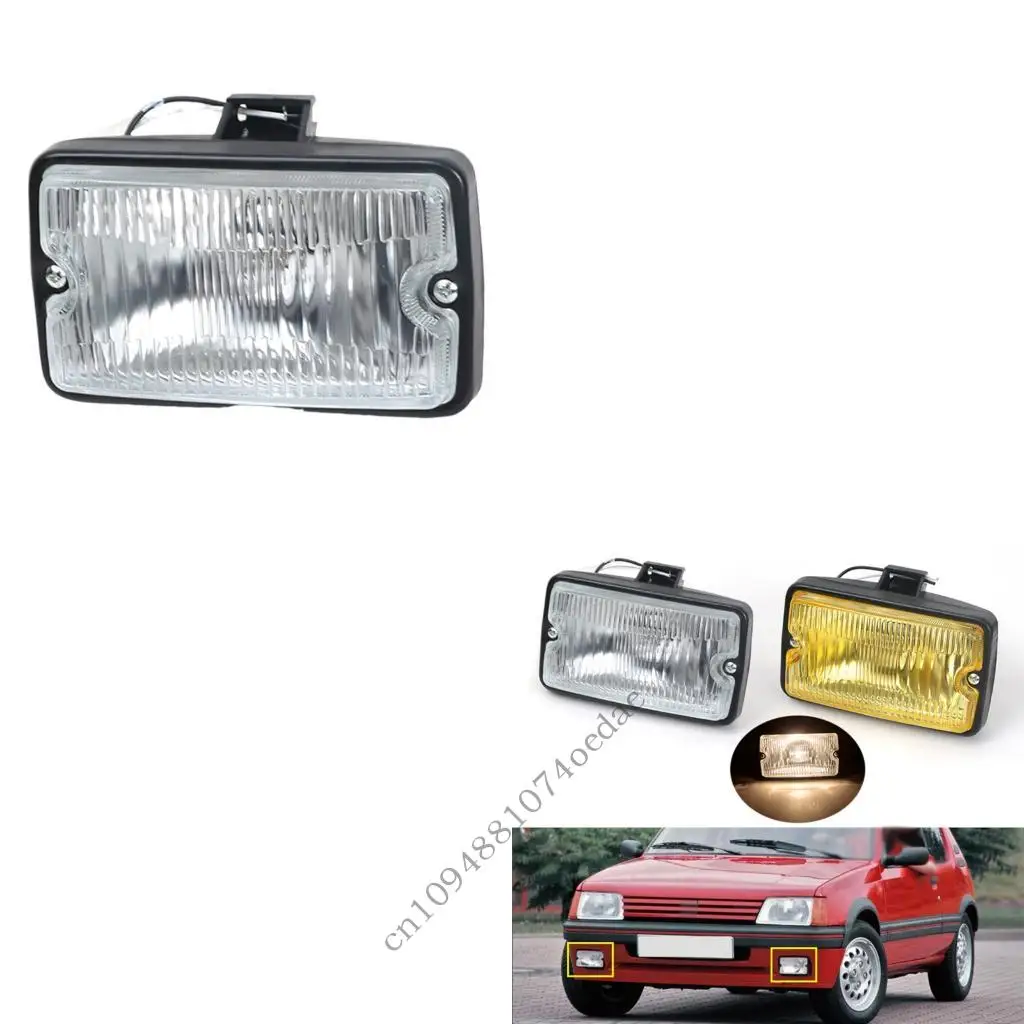 Professional Fog Light Spotlamp 55W Warm Light Lamp Output Perfect For 205 CTI 106 Rainy Foggy Conditions Easy Install 