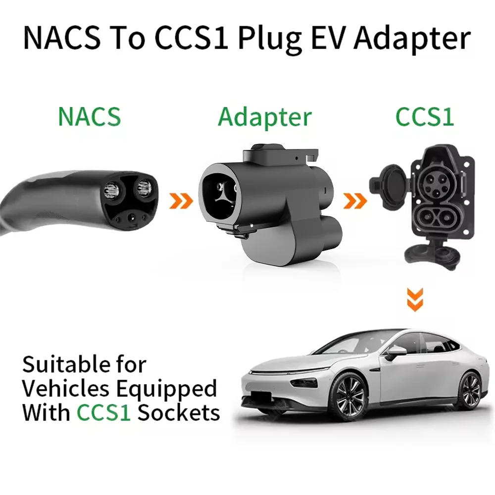 2025 حار بيع NACS-CCS1 تيار مستمر EV محول محول تيار مستمر 400A 1000 فولت NACS-CCS1 مركبة كهربية محول شحن سريع