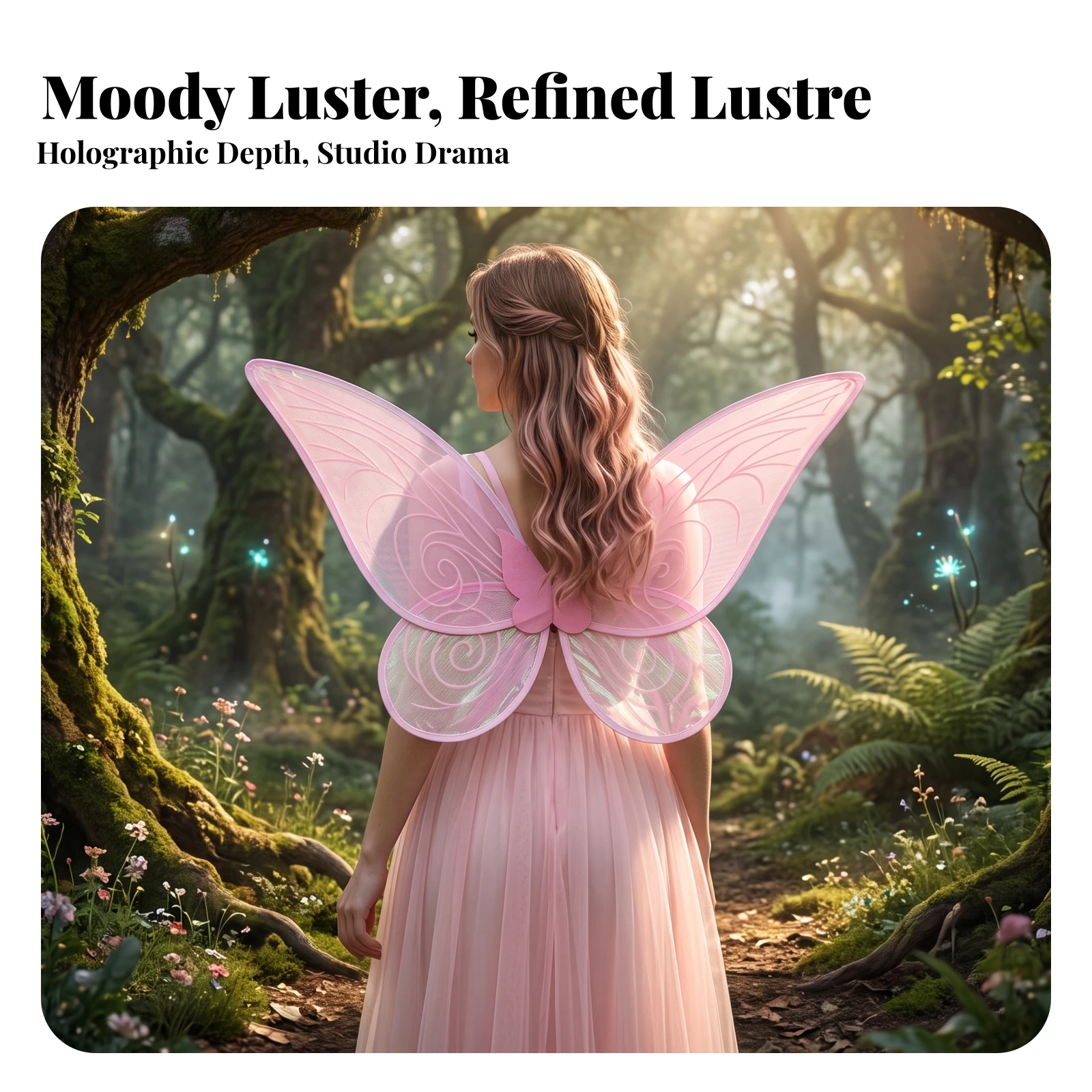 Butterfly Costume Wings Translucent Butterfly Wings Lightweight Flexible for Girls, Dress-up, Stage Performance