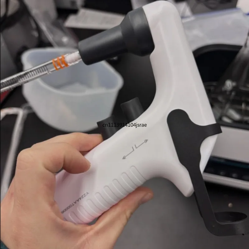 Digital Electric Pipette Controller, Adjustable Speed Large Volume Electronic Pipettor, Lab Automatic Liquid Aspiration Pump