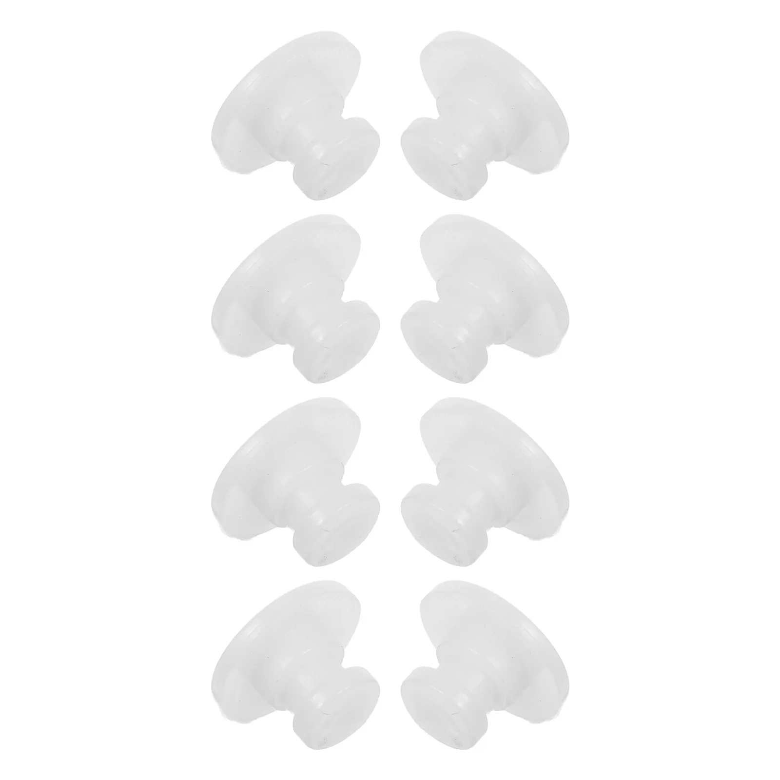 

8Pcs Hard Hat Liner Buckles Compact Portable Universal Retainer Buckles for Liners Construction Safety Gear Accessories