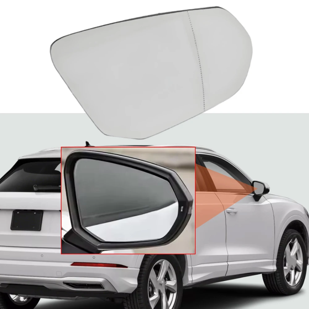 81A857535E 81A857536E Heated Side Mirror Glass Car Accessories for Audi Q2/Q2L 2018-2022