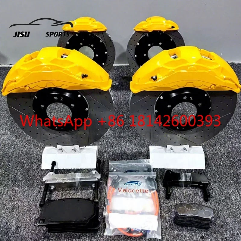 6 Piston High Performance Big Brake Caliper Kit Carbon Ceramic Brake System for Luxury Modified Sports Cars