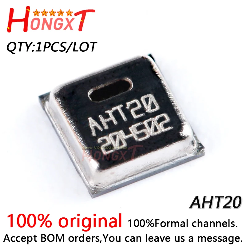 ASAIR/AHT20 INTEGRATED HIGH-PRECISION TEMPERATURE AND HUMIDITY SENSOR MODULE DIGITAL I2C SIGNAL OUTPUT ANTI-INTERFERENCE.