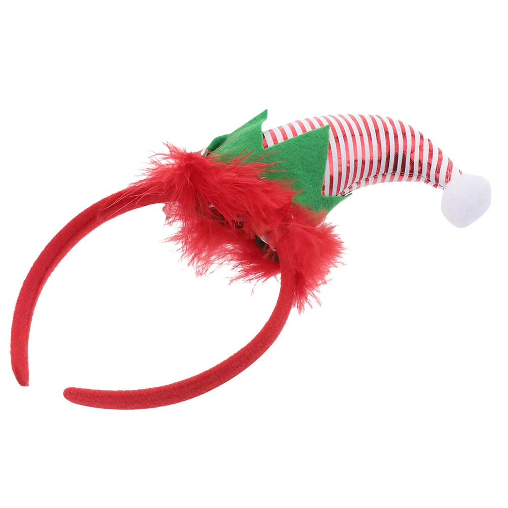 

Christmas Hair Hoop Headband Santa Hat Funny Headbands Plastic Role-playing Child