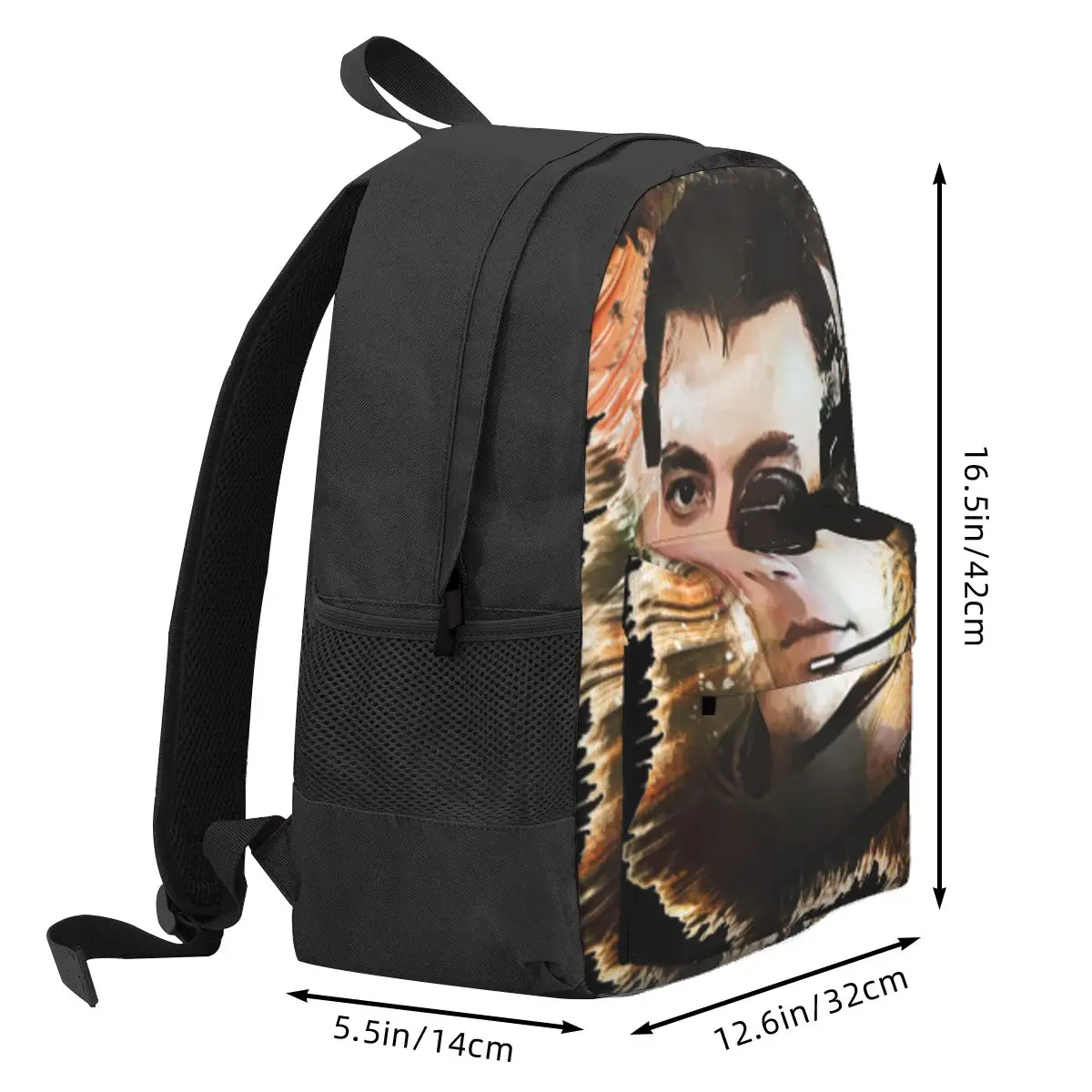 Universal Soldier Jean Claude Van Damme Student Backpack School Bag Hiking Travel Daypack for Boys Girls Bookbag Shoulder Bags