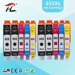 Compatible For hp 655 for hp655 655xl Ink Cartridge Full Ink For HP deskjet 3525 5525 4615 4625 4525 6520 6525 6625 Printer