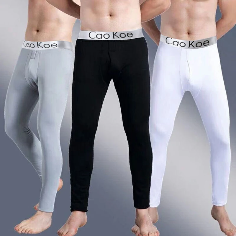 Men's warm pants slim fit tight pants, thickened and not easily faded independent wear high-end German velvet men's warm pants