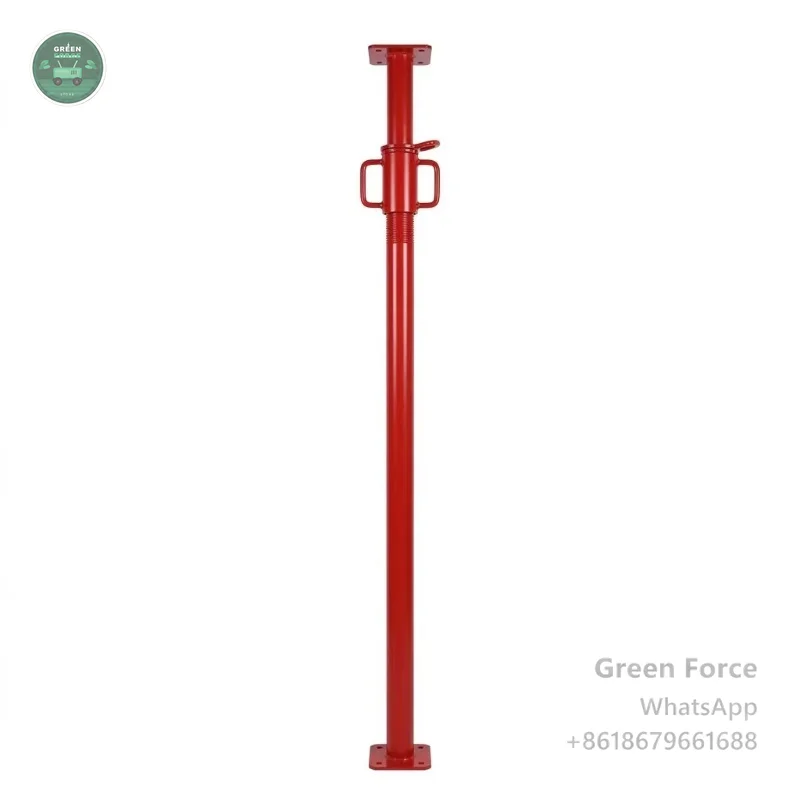 Galvanized Adjustable Steel Scaffolding Struts Support Columns for Formwork and Structural Framing