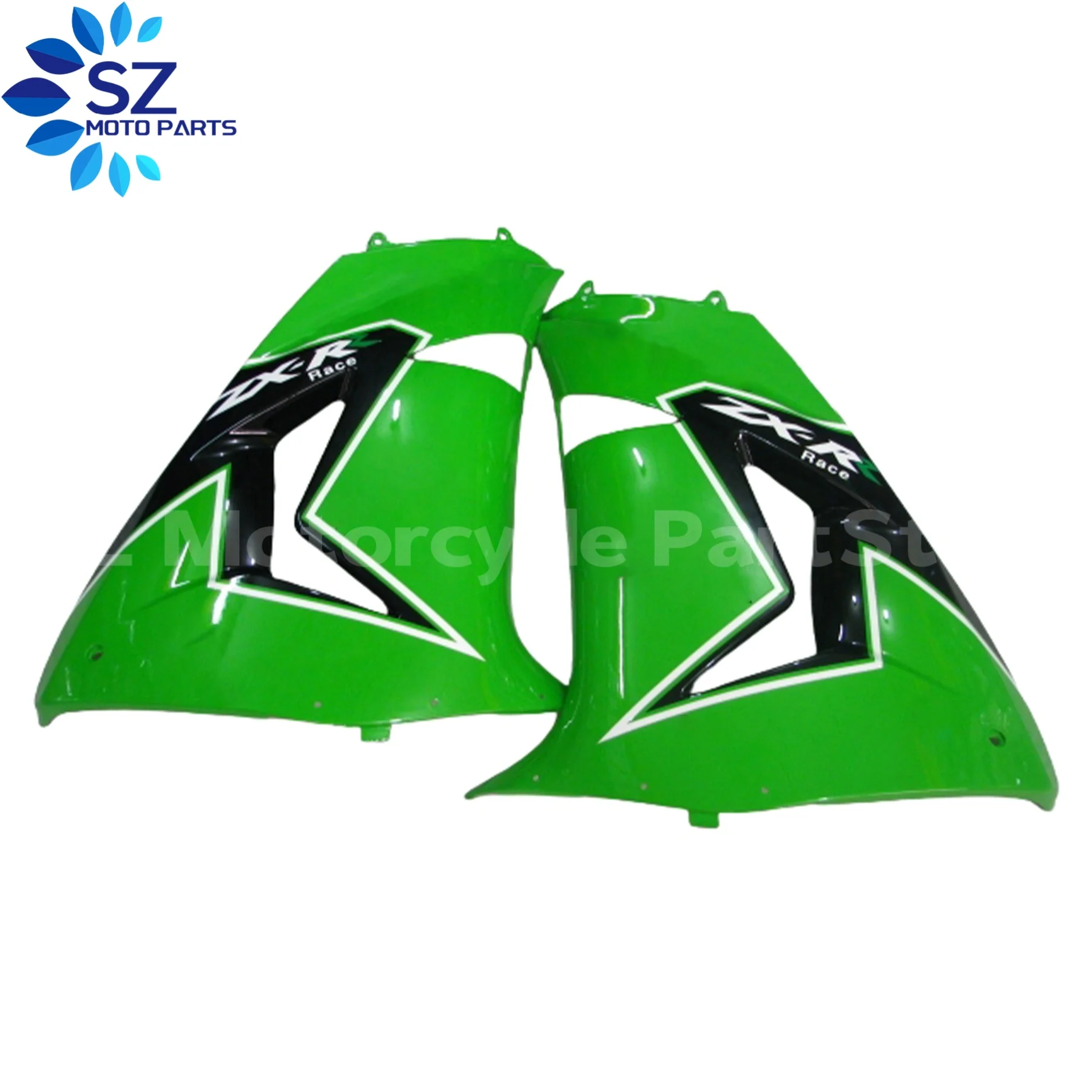 

Комплект обтекателей мотоцикла для Kawasaki Ninja ZX-10R ZX10R 2006 2007 ZX 10R 06 07, АБС-пластик, зеленый, черный комплект кузова