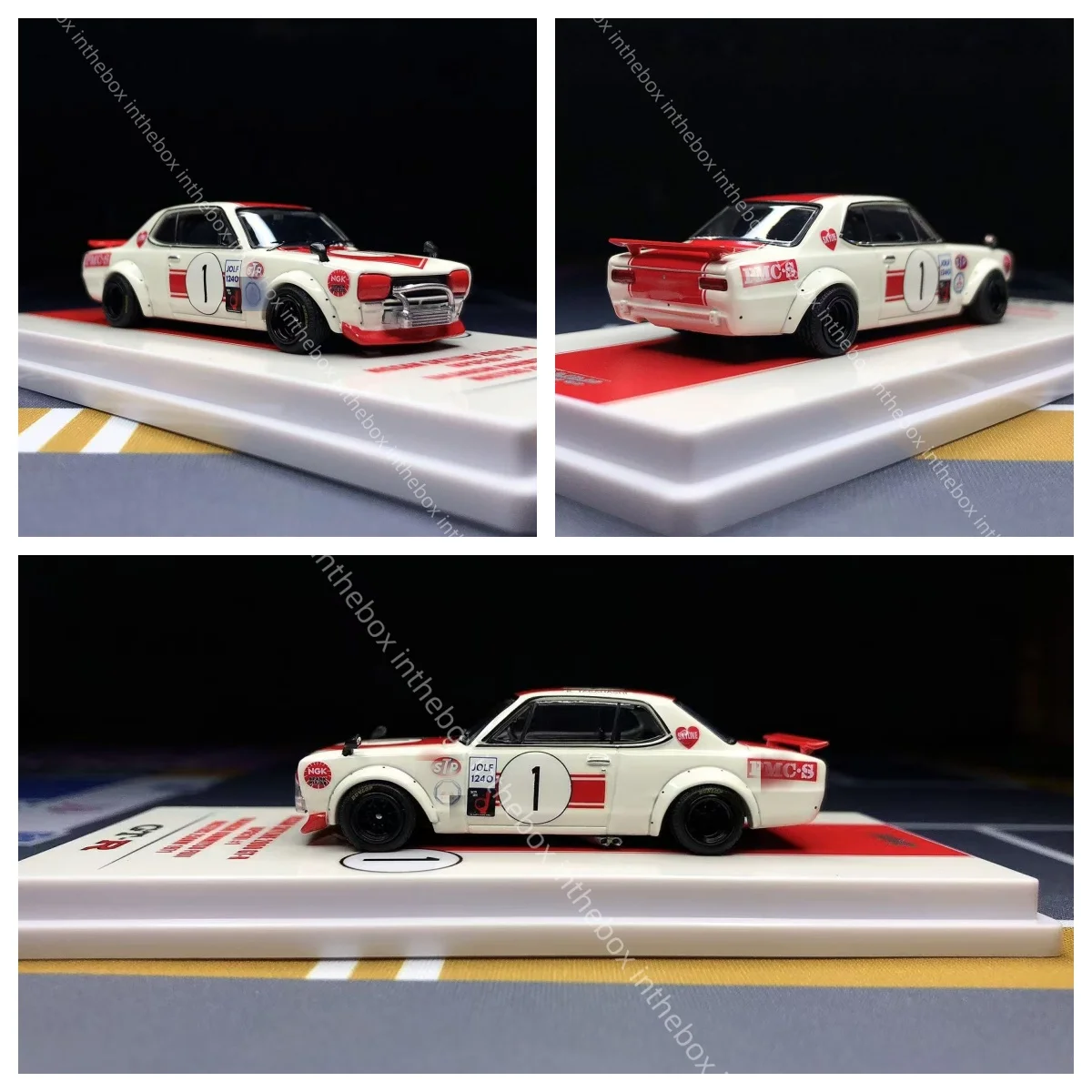 

In theBox Store INNO64 1:64 2000 GTR KPGC10 #1 Takahashi Kunimitsu Fuji Masters 250KM