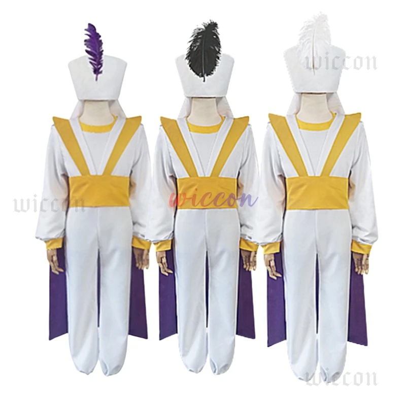 

1000 Nights Aladdin Cosplay Magic Lamp Prince Hat Top Pants Halloween Carnival Outfit