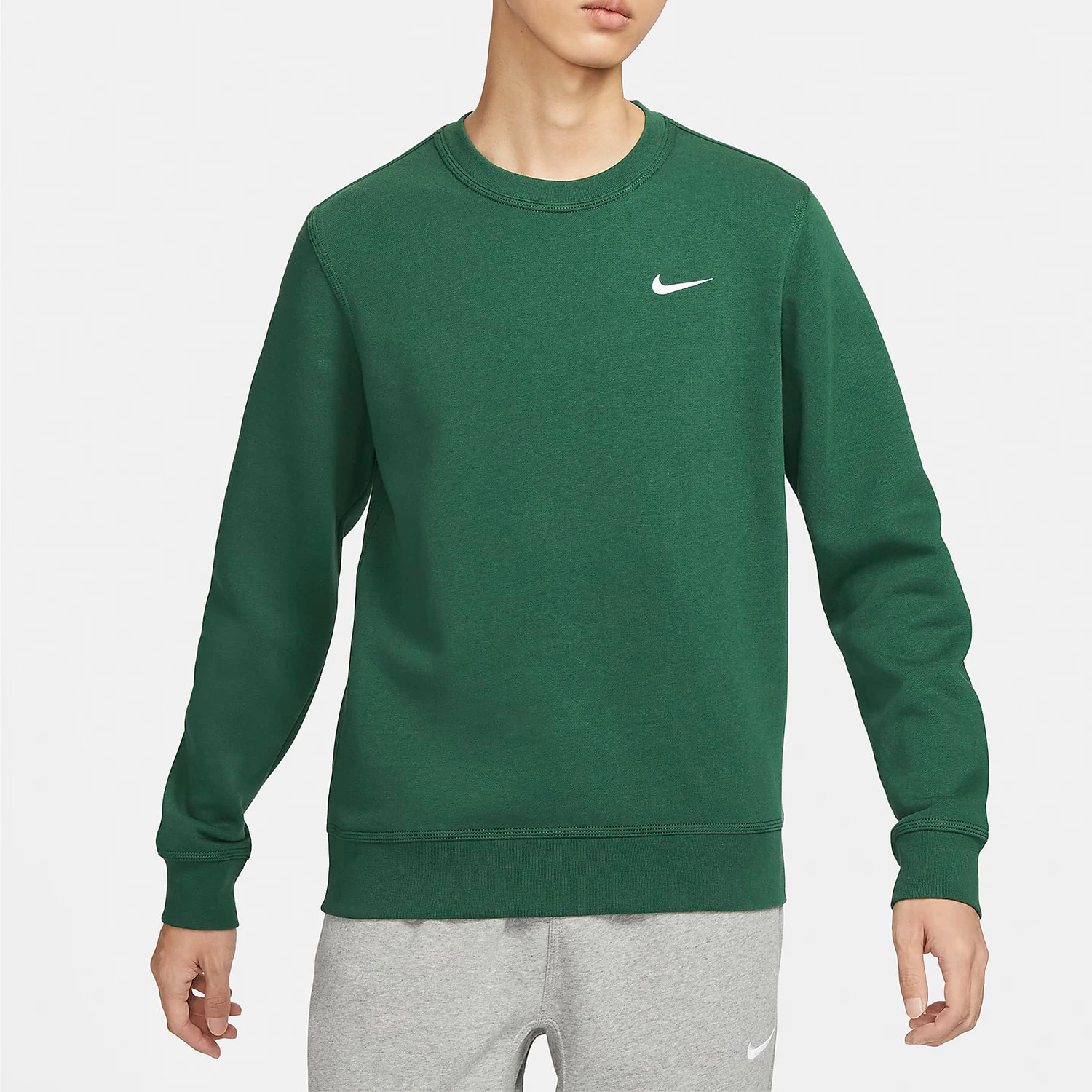 

Оригинальная весенняя новая мужская теплая повседневная спортивная толстовка Nike на флисовой подкладке 623459-341