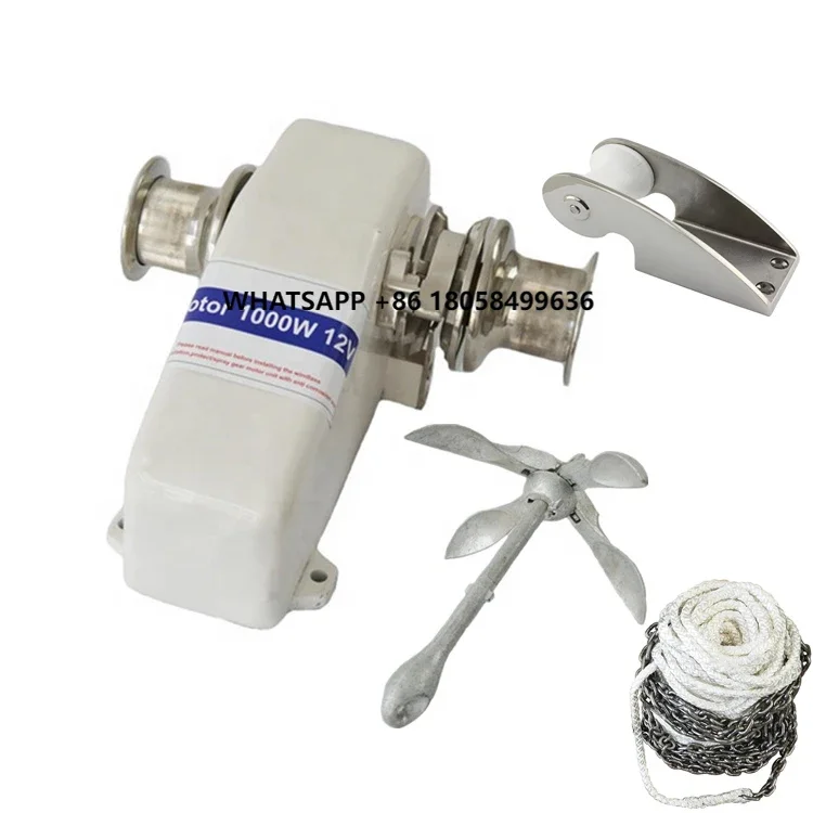 ZD Horizontal Marine Boat Yacht Electric Anchor Windlass Winch 12v 24v for Boat