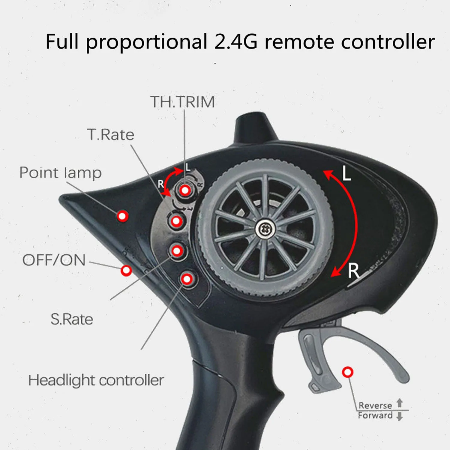 

LDRC 1/18 LD1801 RC Drift Car RWD AE86 Racing Vehicles Flip Light Gyroscope Ready to go Toy Gifts for Children