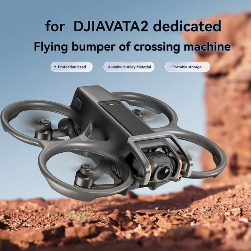 Anti-Collision สําหรับ DJI AVATA 2 Drone อุปกรณ์เสริม Bump-Proof TOP ป้องกันบาร์เลนส์ Gimbal กันชนสําหรับ DJI avata 2