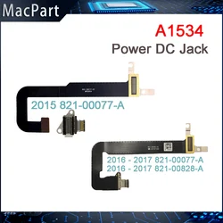 Original DC-IN I/O USB C Charging Power DC Jack Board Connector with Cable for MacBook Retina 12