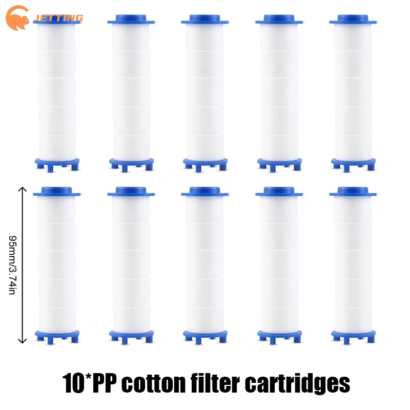 5/10PCS Universal Shower Filter Increases Water Pressure Removes Impurities For Shower Heads Water Purification Cartridge