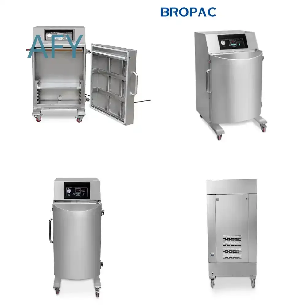 BROPACK DZ-610 for Vacuum Sealer Machine for Meat Rice Beans Fish Coffee Food Packaging Single Chamber Sealing Machine for