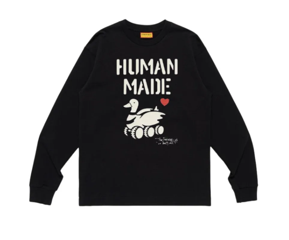 Human Made 2026 Logo Graphic L/S Tee Relaxed Fit Couple Streetwear