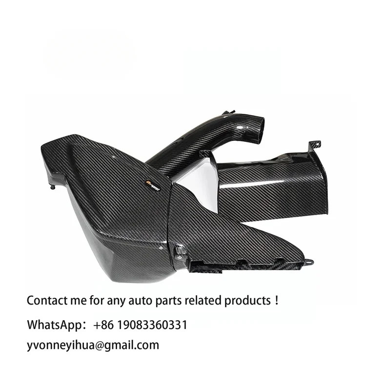 Airspeed Brand Factory Direct 100% Dry Carbon Fiber Cold Air Intake System For AUDI A6 A7 C7 3.0T