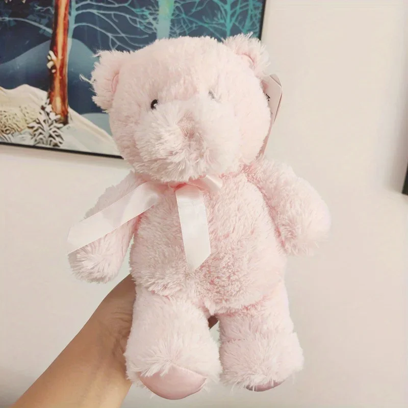 11.8inch Happy Bear Doll Plush Toy Stuffed Animals Toys Children Throw Pillow Birthday Gift Bear