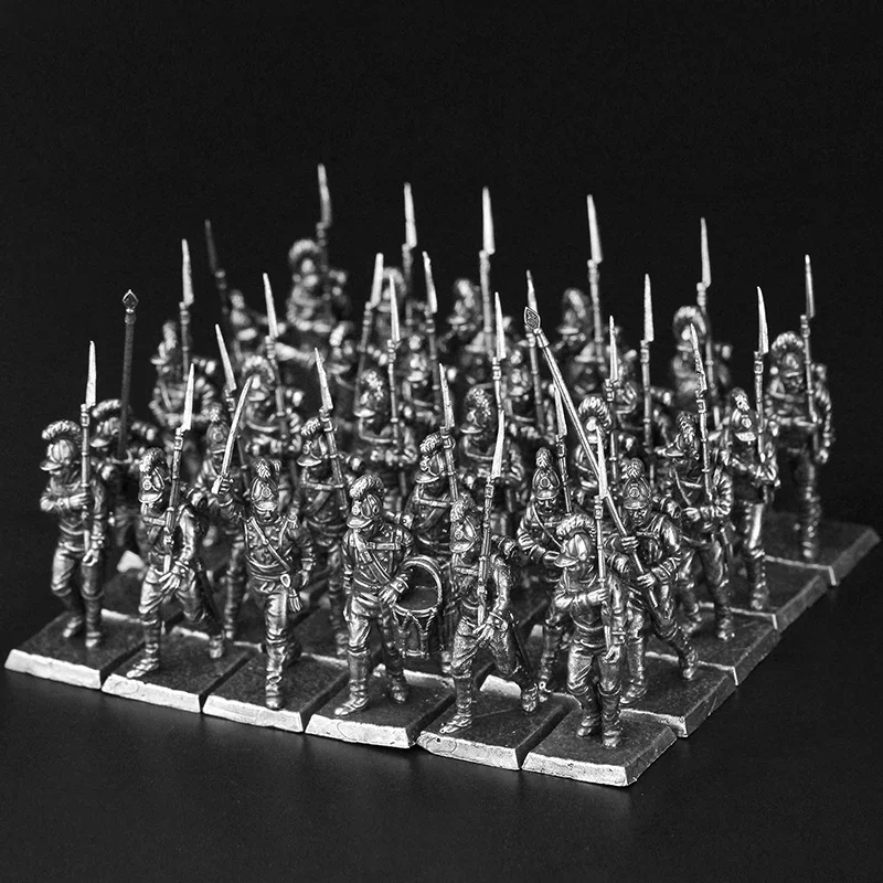 Metalowe Figurki Wojskowe Żołnierzy Model Elementy Gry Planszowej Dekoracja Samochodu Akcesoria Miniaturowe Ozdoby Zabawki