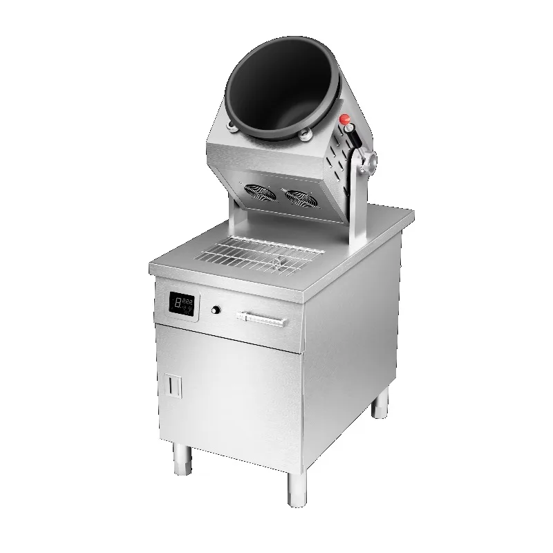 Gas Automatic Cooking Robot 110V 220V Kitchen Cooking Machine Equipment 360° Stir Fried Cooking Wok Machine