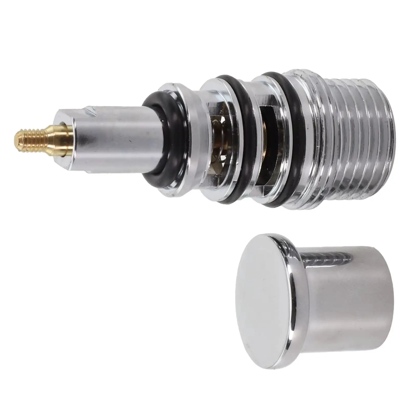 Daily Use Bathing Experience Triple Bathtub Valve Pull-up Diverter
