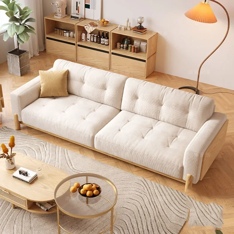 Sofá moderno Nordic Puff, Mobília da sala, Sofá Designer LoveSeat, Puffs Sofá