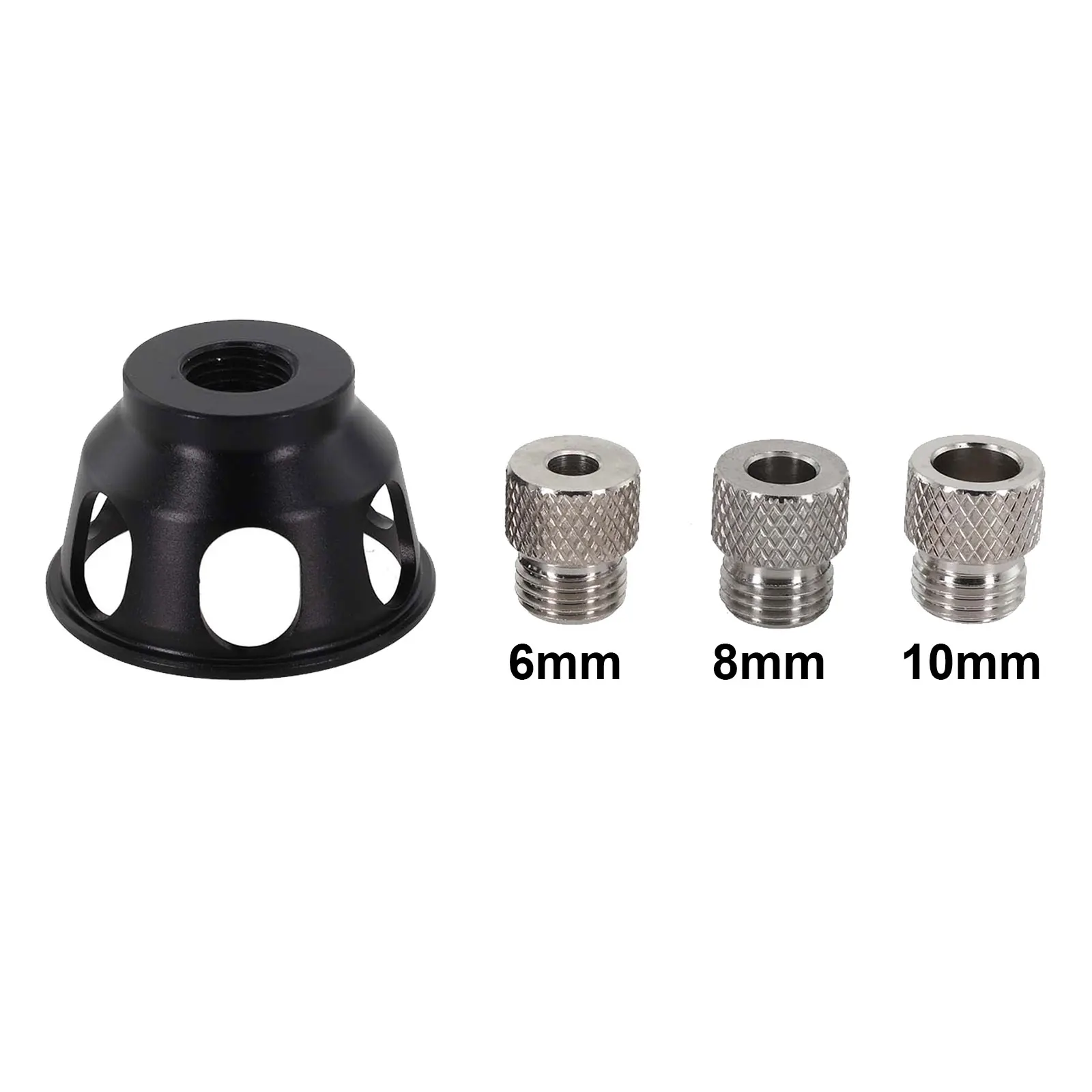 

For Precision Drilling Aluminum Alloy Puncher CNC Punching Guide Multiple Drill Bushing Sizes For DIY Projects