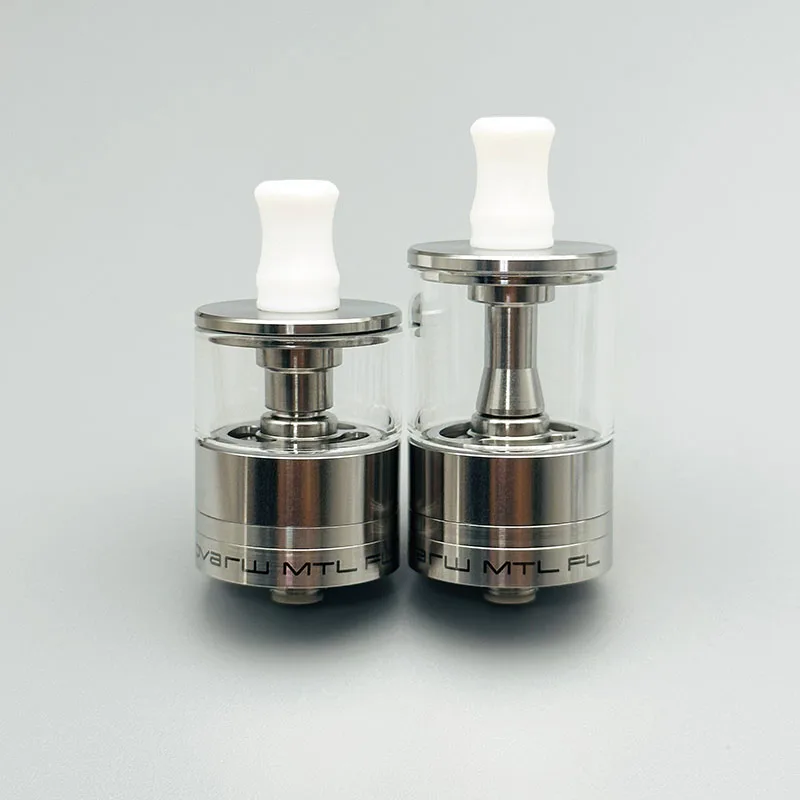 vape Dvarw MTL FL 24 rta خزان البخاخة 24 مللي متر 3.5 مللي/6 مللي ملف واحد خزان تدفق الهواء قابلة لإعادة البناء Vape المرذاذ مع 11 قطعة AFC إدراج #4