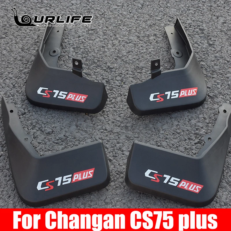 

4PCS For Changan CS75 Plus 2022 2021 2020 2019 1.5T 2.0T Mudguards Fender Mud Flaps Guard Splash Car Cover Exterior Accessories