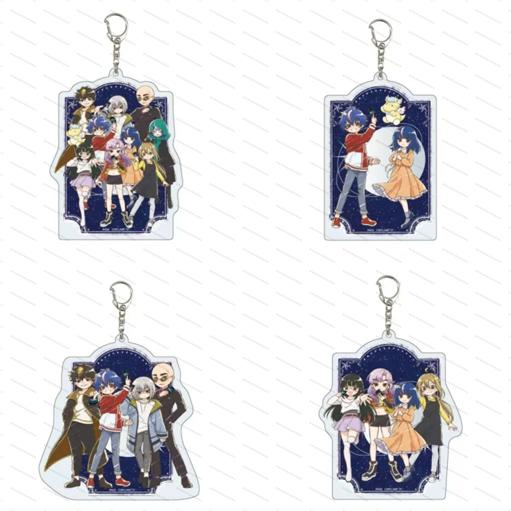 

Anime CARDFIGHT!! Vanguard Acrylic keychain as a gift for friends, a desktop decoration Schoolbag pendant Fan gift 6CM