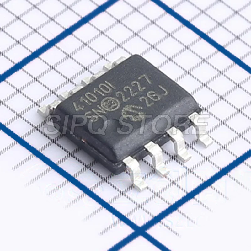 10PCS/LOT MCP41010T-I/SN MCP41010T ±20% SPI 2.7V~5.5V 10KΩ SOP-8 DIGITAL POTENTIOMETER Brand New and Original In Stock