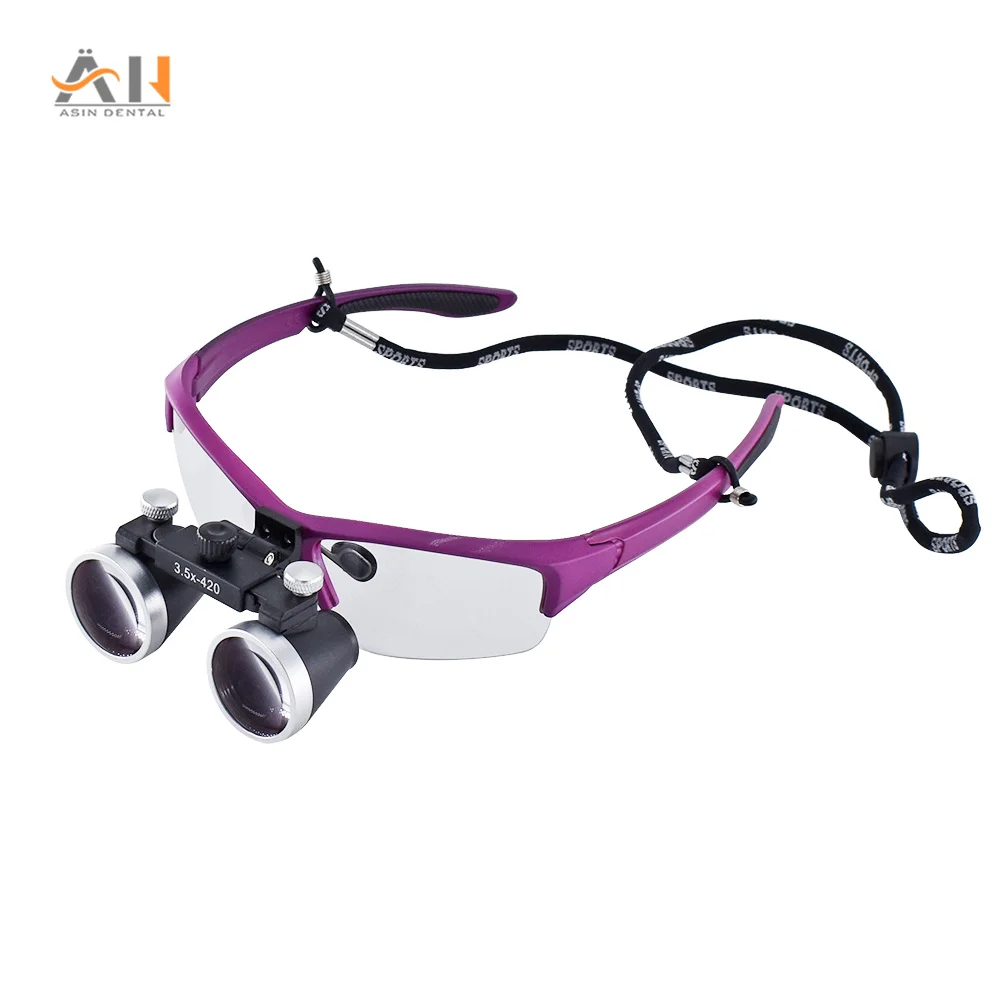 Hot Sale 3.5X/2.5X Head Eyeglasses Magnifier Glass Dental Loupe Surgery Surgical Magnifying Glasses