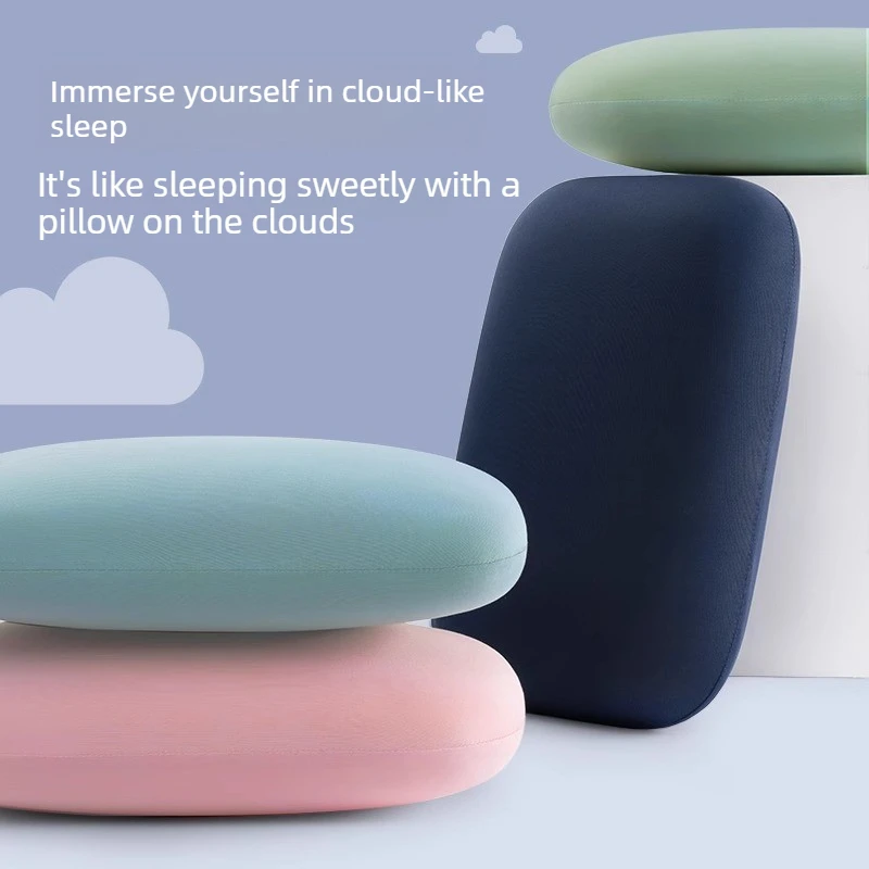 Office Student Ice Silk Desktop Nap Pillow Sponge Lying Sleep Cushion Kids Waist Pillow Comfortable Rest Bolster Supply view 3