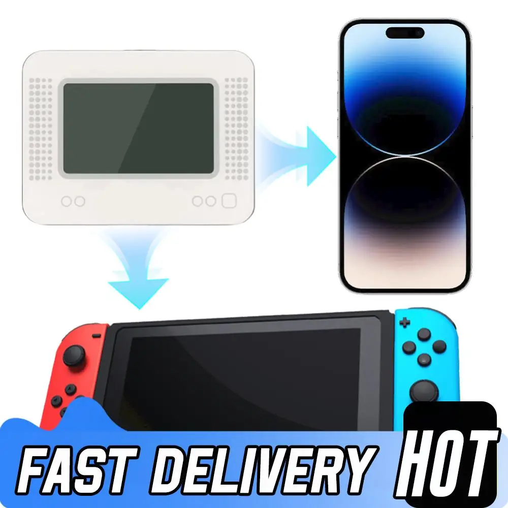 Rechargeable Universal Smart Game Simulator LCD Screen Allmiibo Swipe Induction Burner Multifunction Writer Game Accessories