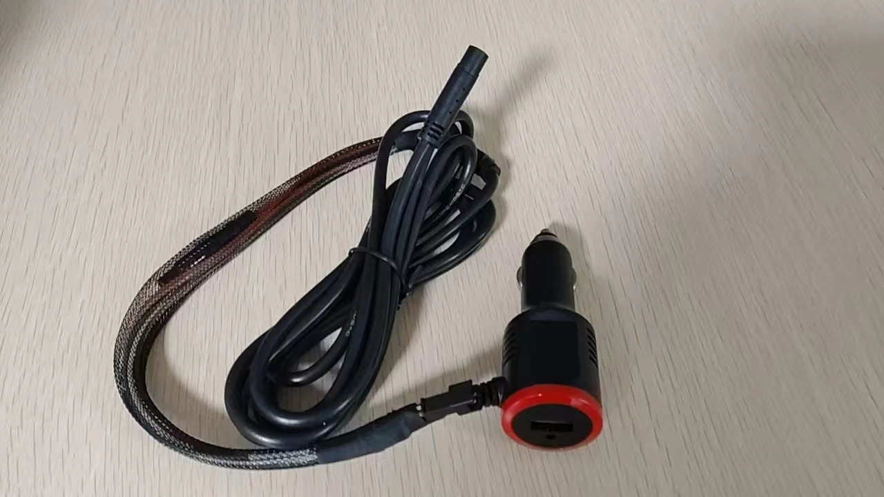 Smart AI Dashcam todo en uno cargador de cigarros para coche Power Plug and Play Blackbox