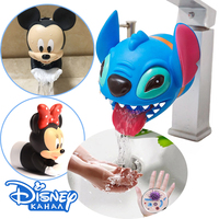 Disney Stitch Spout Faucet Extender Mickey Mouse Cartoon Kids Hand Washing Aid Kitchen Faucet Guide Sink Splash Proof Extender