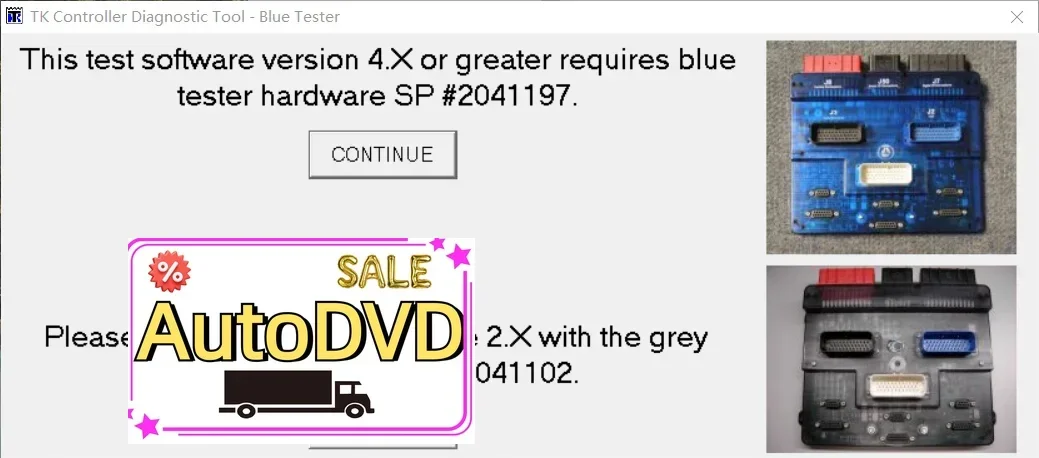 أداة تشخيص AutoDVD Thermo King SR-2 وSR-3 Softwre 4.2.2 للاختبار الأزرق