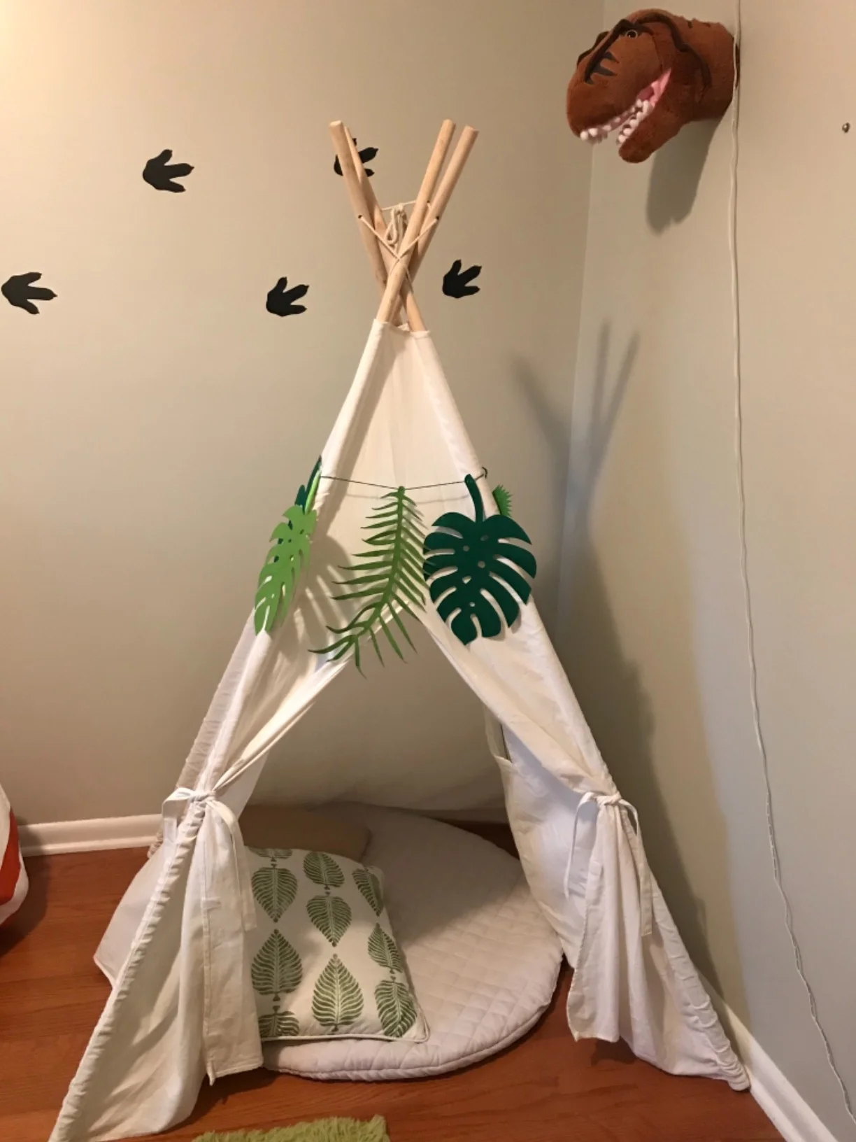 2 stücke tropische Blatt Banner Hawaii Luau Party Blätter Girlande Sommer Strand Thema Hochzeit Geburtstags feier Dekor – Detail 4