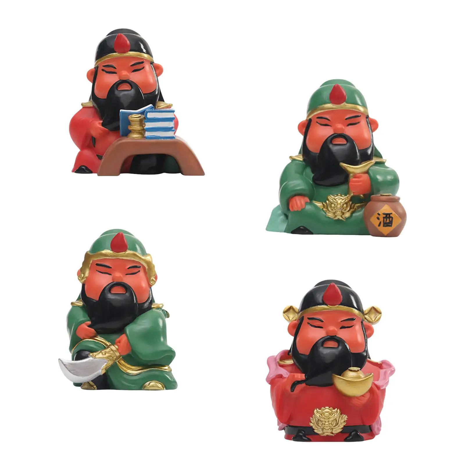 Incincen Tunnel Holder Chinese Immortal Statue for Coil Sticks Home Fragrance for Spring Festival