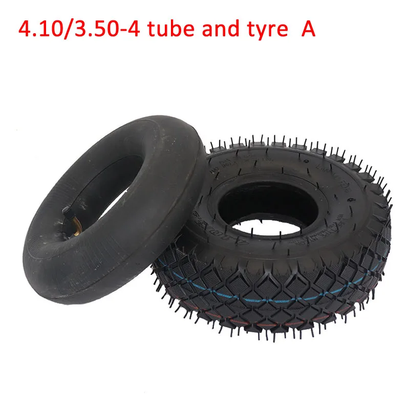 Meerdere opties10 inch 4.10/3.50-4 Band 4.10-4 Banden Binnenband voor Elektrische Driewieler Trolley elektrische scooter magazijn auto