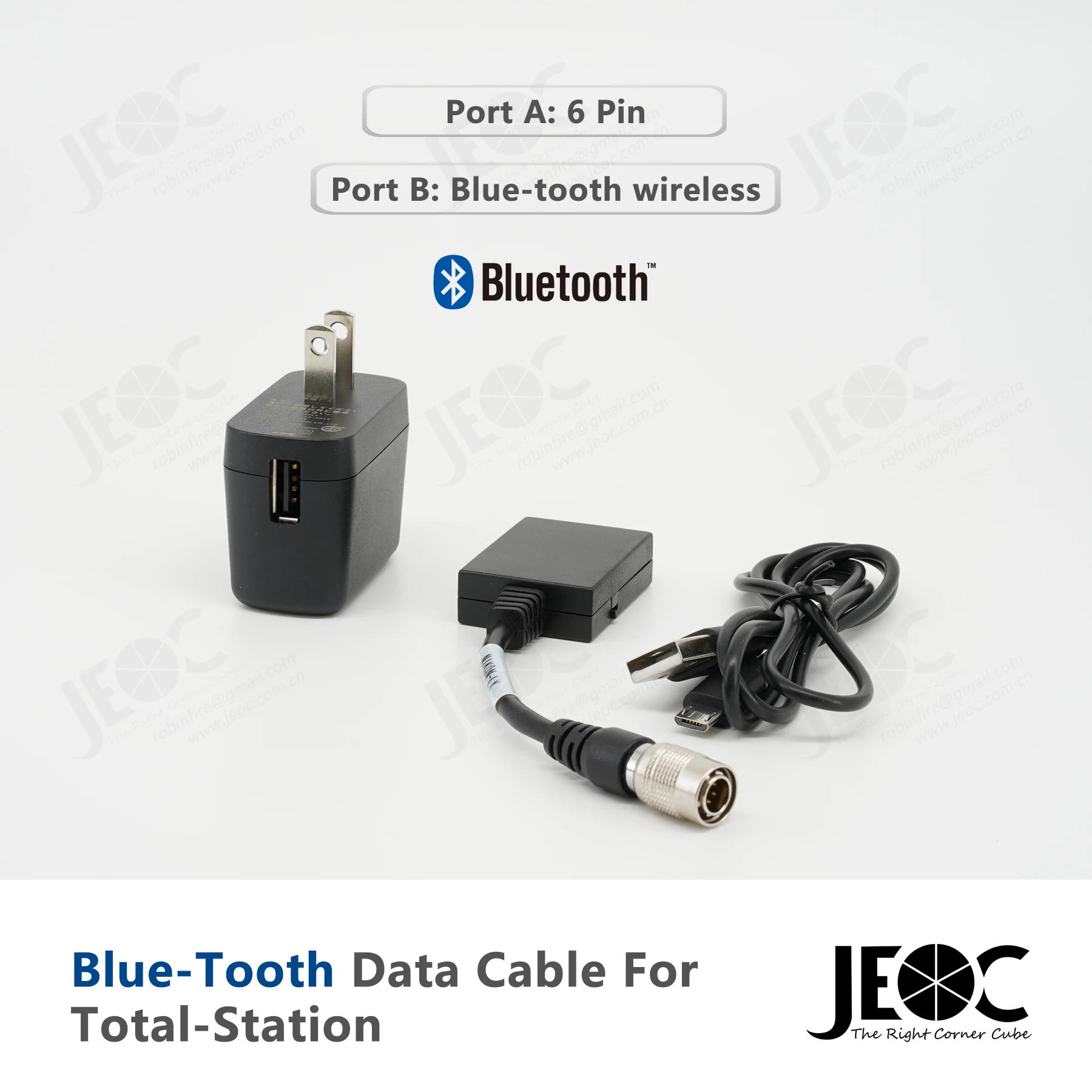 

JEOC Bluetooth Data Cable for Nikon Total-station