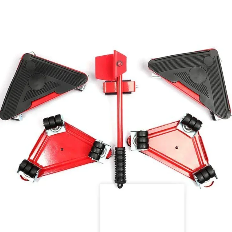 5 قطعة أداة نقل الأثاث المثلثة أداة التعامل مع الأشياء الثقيلة الأثاث المنزلي أدوات رفع الثقيلة المحمولة